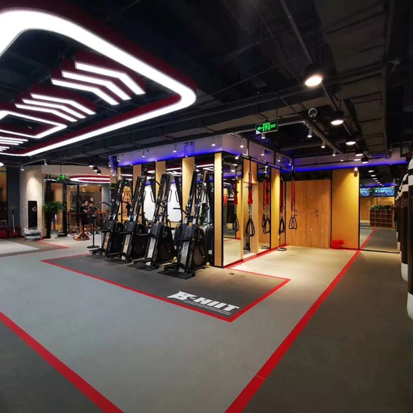 Gyms & Fitness Centers PVC vinyl Flooring