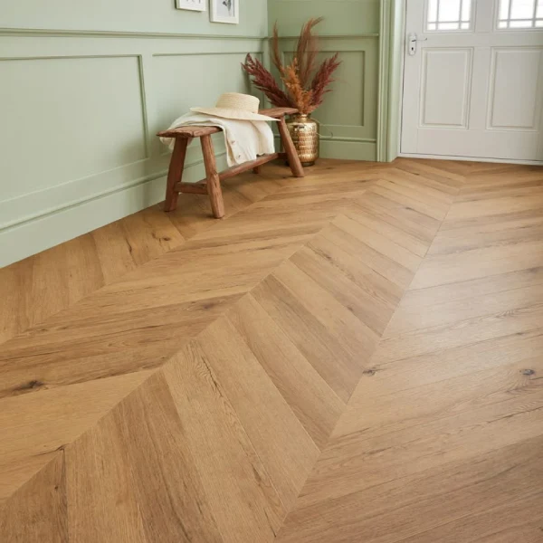 LVT Herringbone flooring