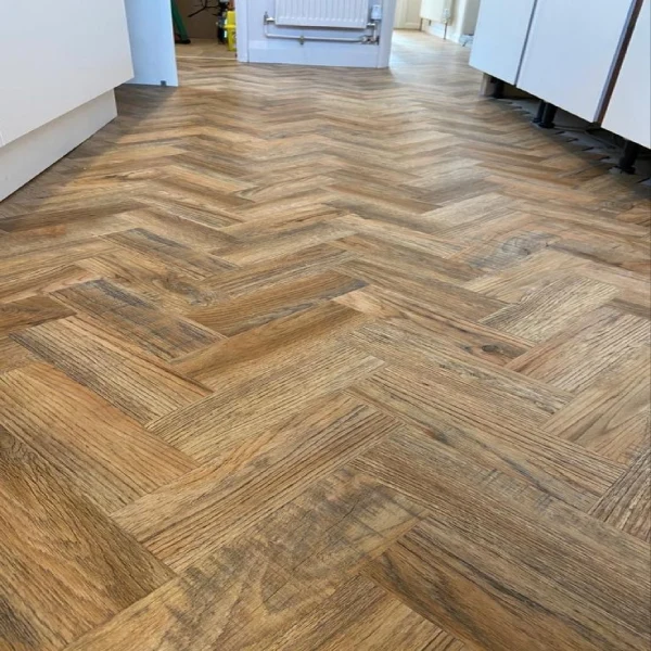 Parquet LVT flooring