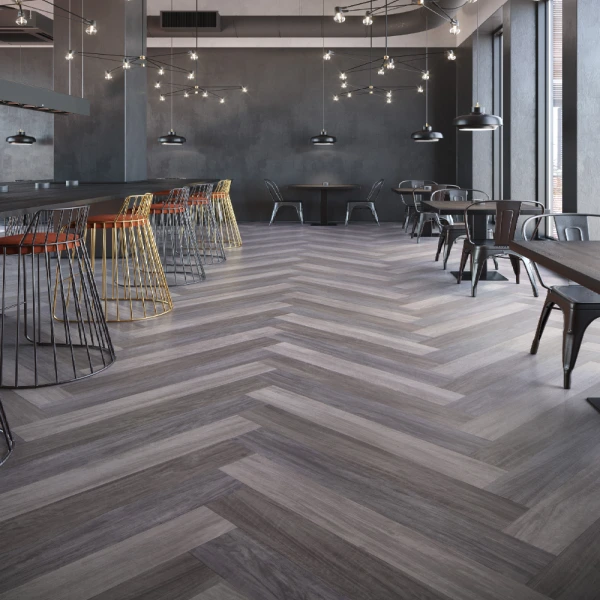LVT flooring in Restaurant