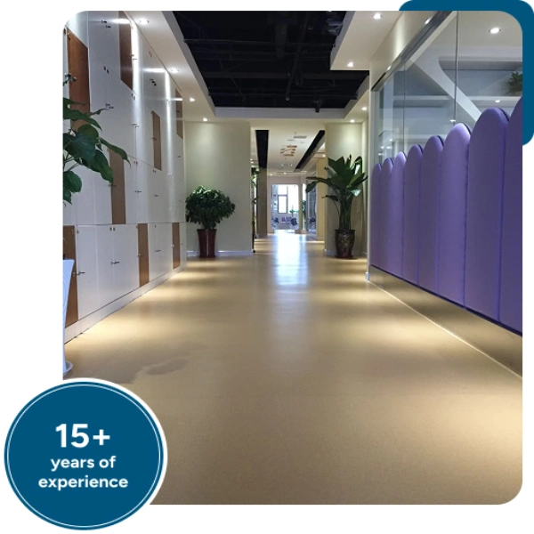 Premium Homogeneous Vinyl Flooring Dubai